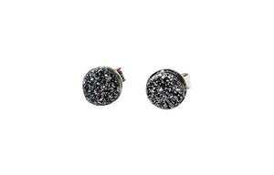 Sterling Silver Drusy Agate studs