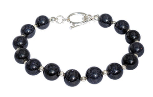 Blue goldstone Bracelet