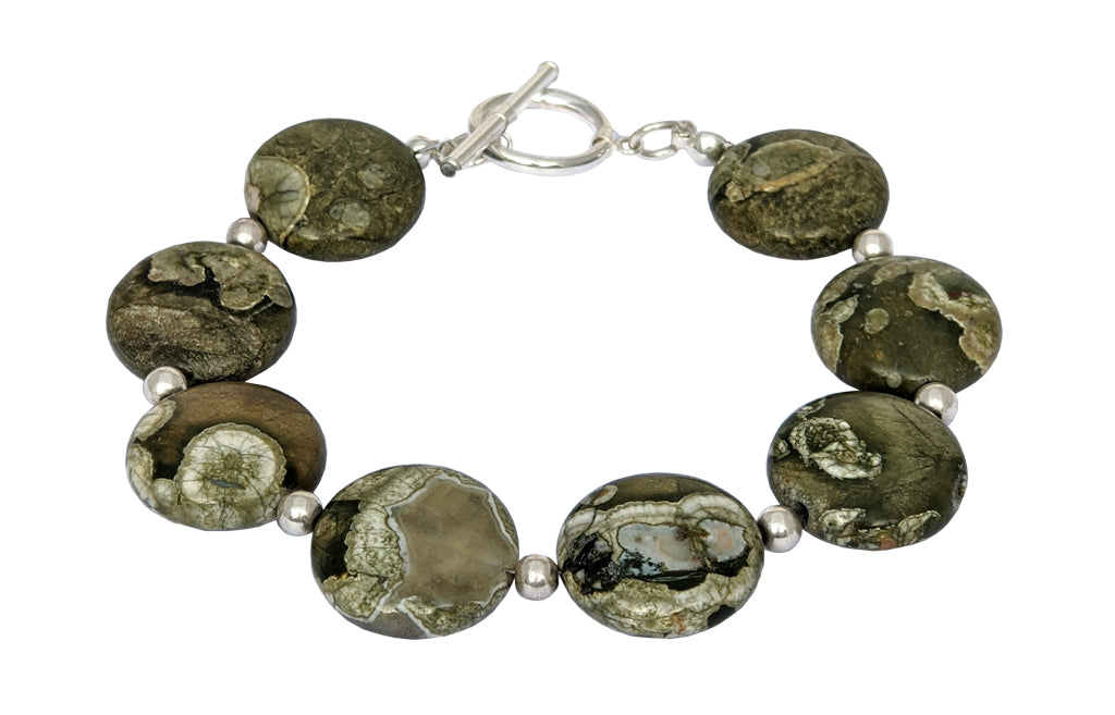 Rhyolite bracelet