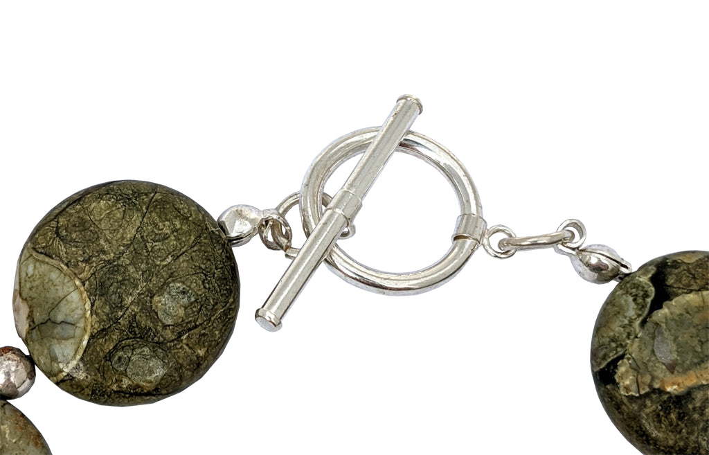 Rhyolite bracelet
