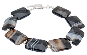 Banded Agate bracelet