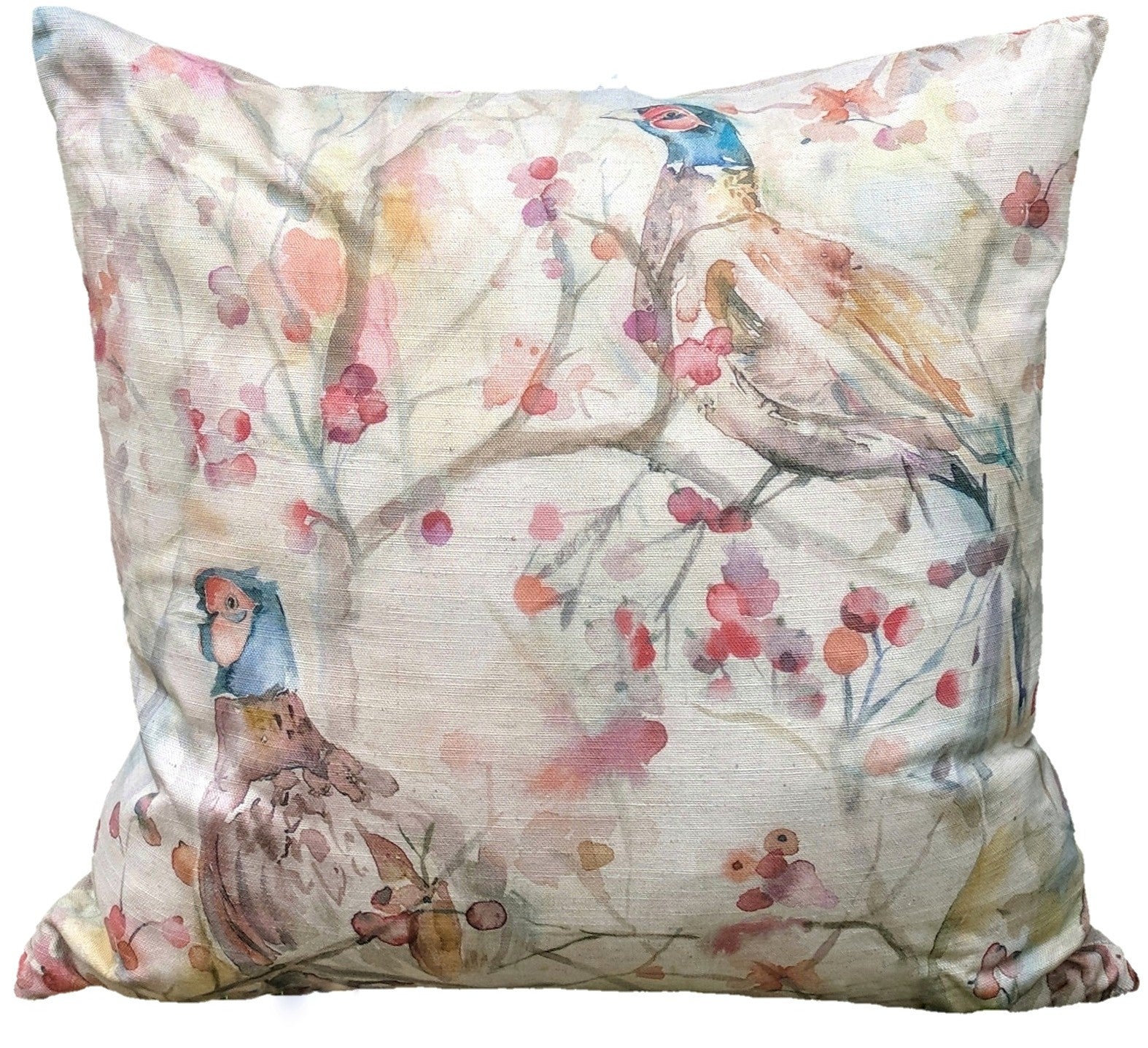 Voyage Pheasants and berries Cushion