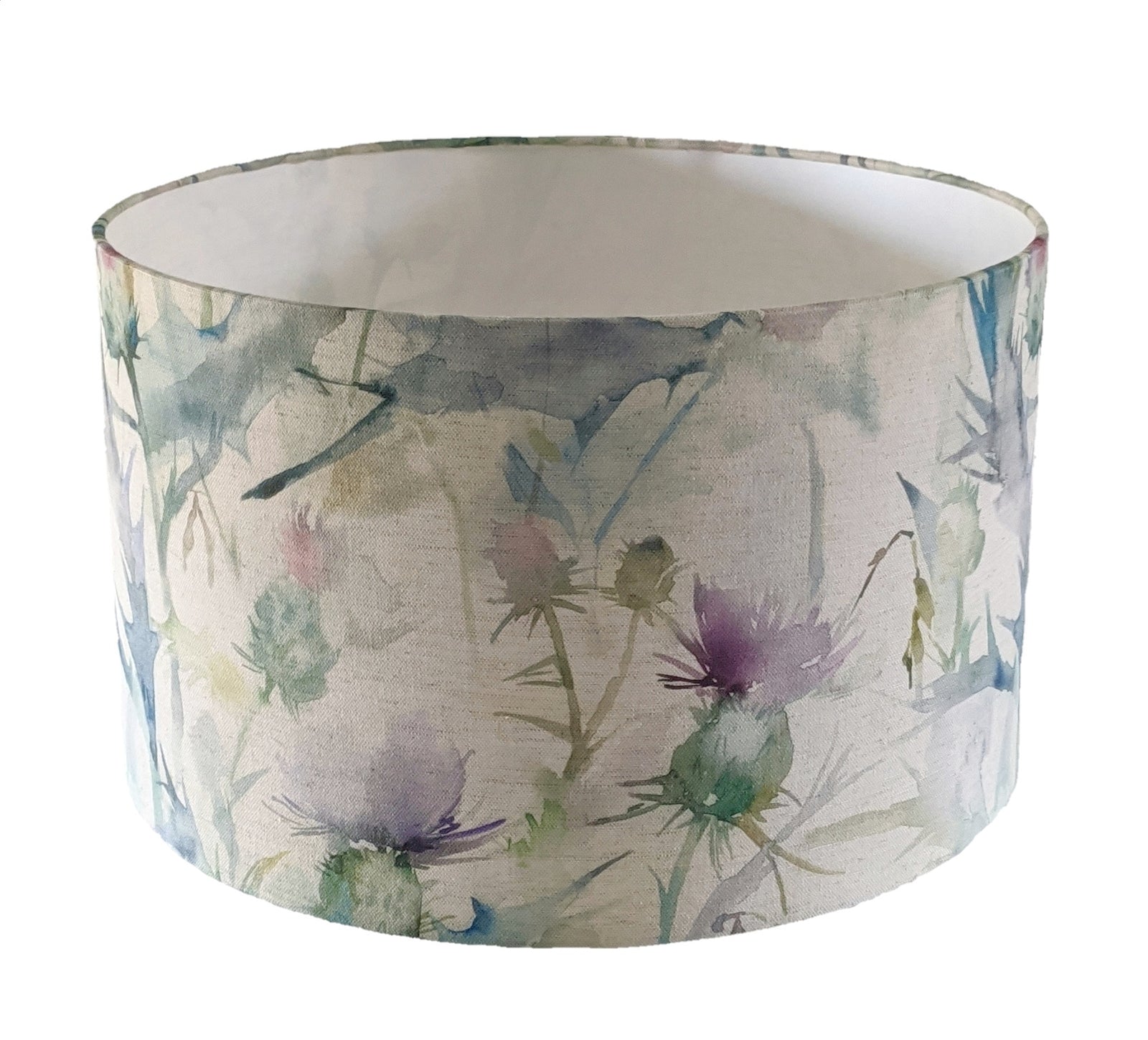 Voyage Circium purple thistle lampshade for a ceiling pendant -  20cm, 30cm and 40cm