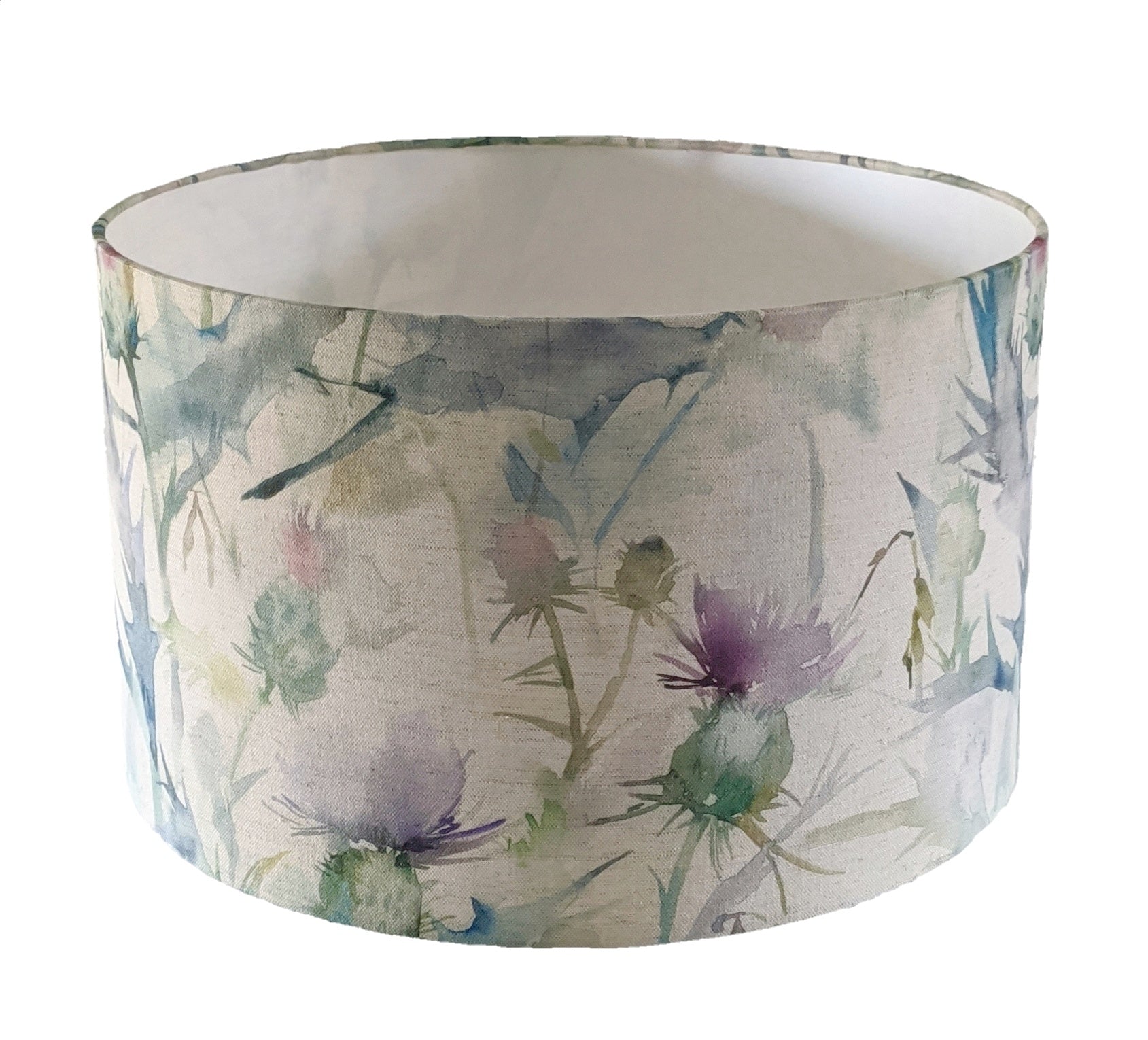 Voyage Circium purple thistle lampshade for a ceiling pendant -  20cm, 30cm and 40cm