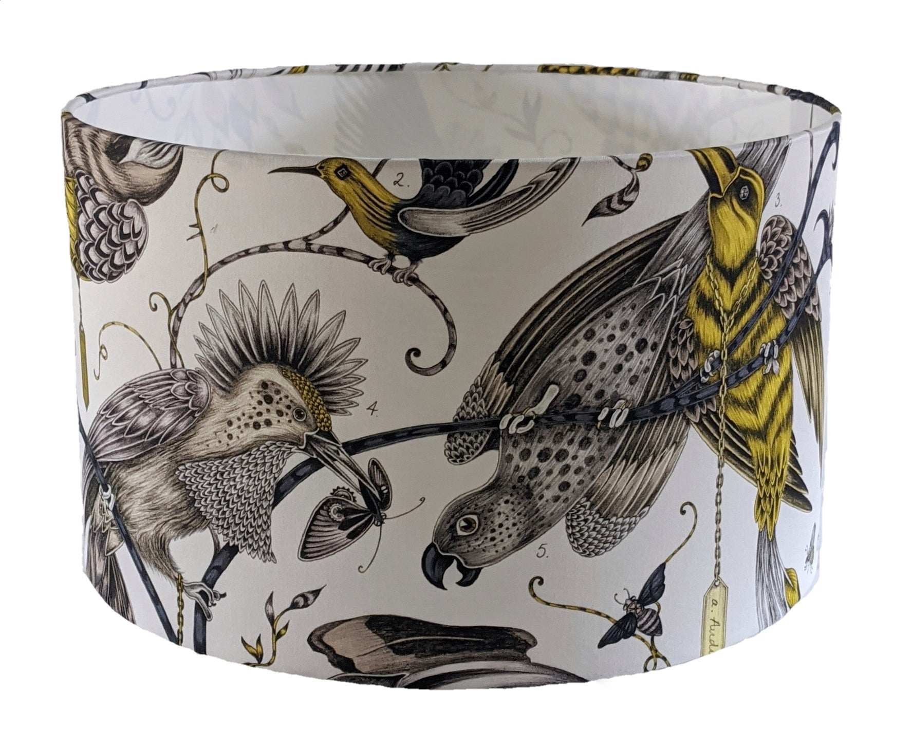 Yellow Parrots, into the wild, lampshade for a lamp -  20cm, 30cm and 40cm