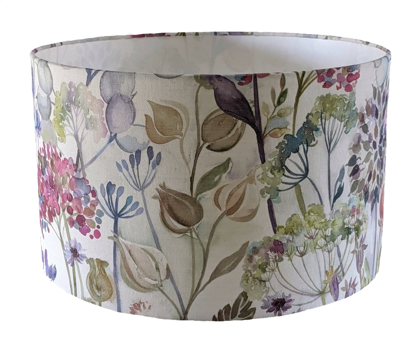 Voyage hedgerow cream lampshade for a lamp -  20cm, 30cm and 40cm