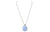 Blue Lace Agate pendant necklace