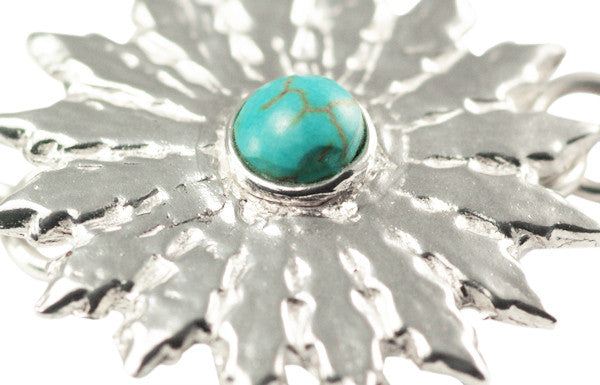 Sterling Silver and Turquoise Bracelet