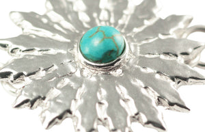 Sterling Silver and Turquoise Bracelet