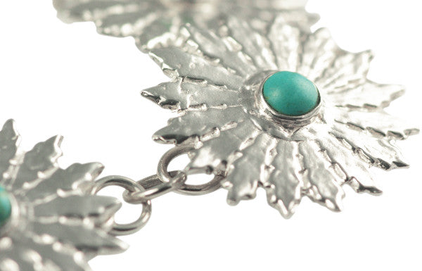 Sterling Silver and Turquoise Bracelet