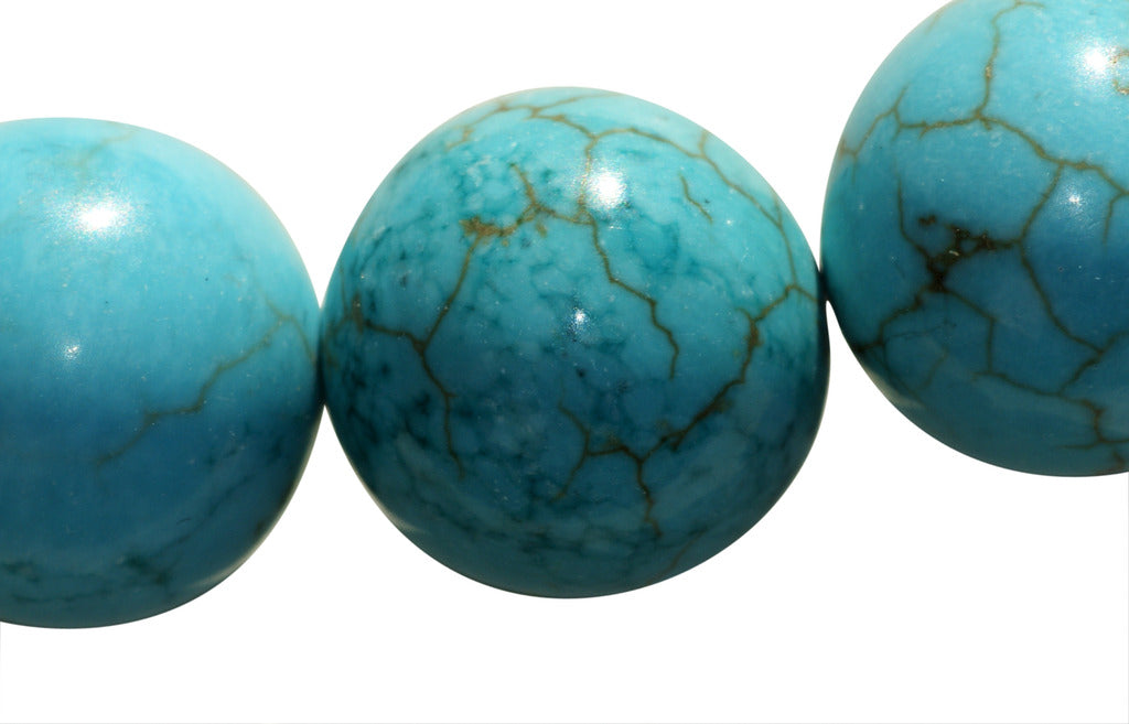 Turquoise and Solid 9ct Gold spacer Bead Extender Bracelet