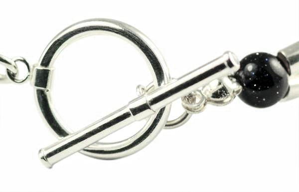 Sterling Silver Double Bar Bracelet