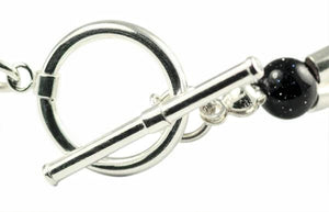 Sterling Silver Double Bar Bracelet