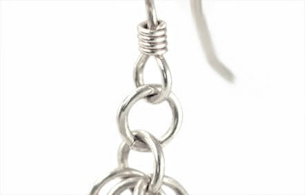 Sage Freshwater Pearl and Solid Sterling Silver Hook Earrings