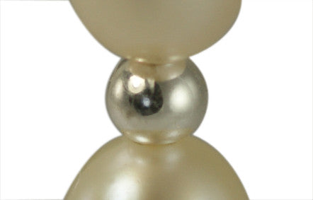 Ivory Freshwater Pearl and Solid Sterling Silver Hook Earrings