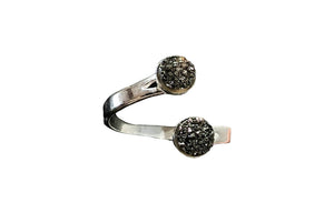 Sterling Silver Drusy Agate ring