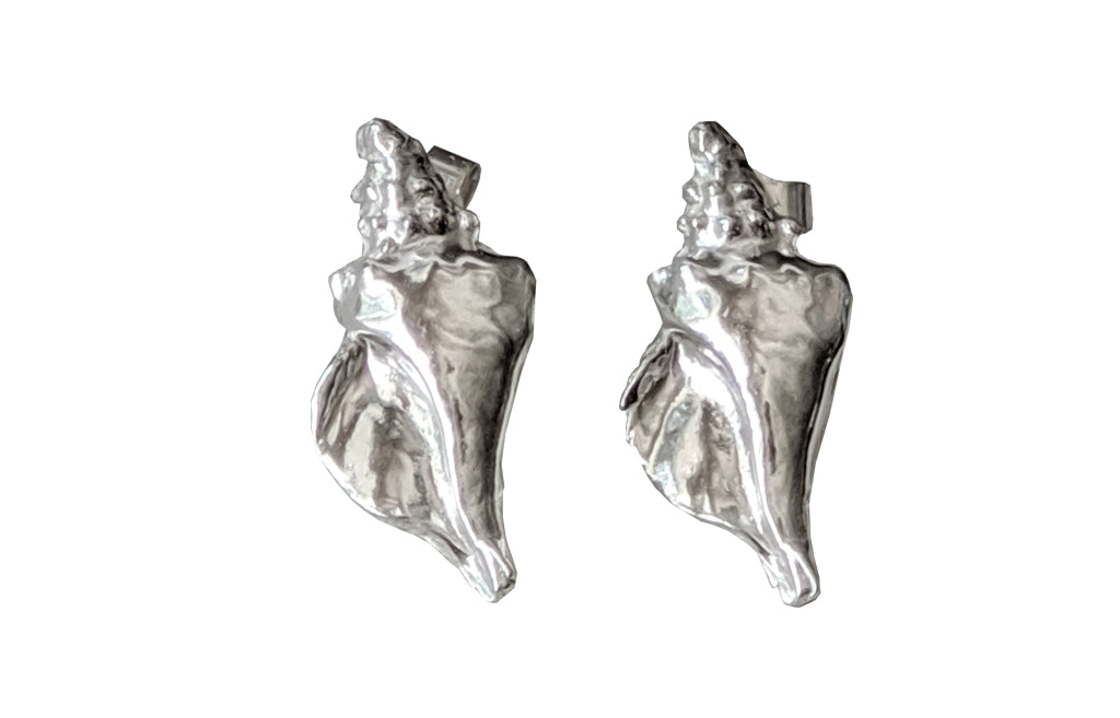 Sterling Silver Shell Earrrings
