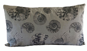 Voyage Ammonite / Fossil Cushion