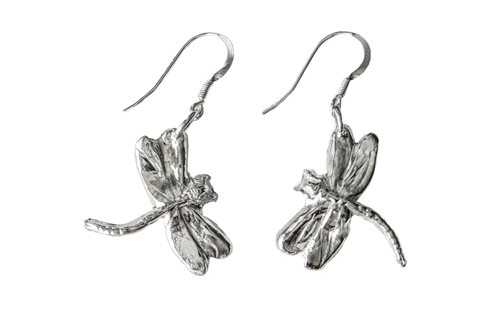 Sterling Silver Dragonfly  earrings