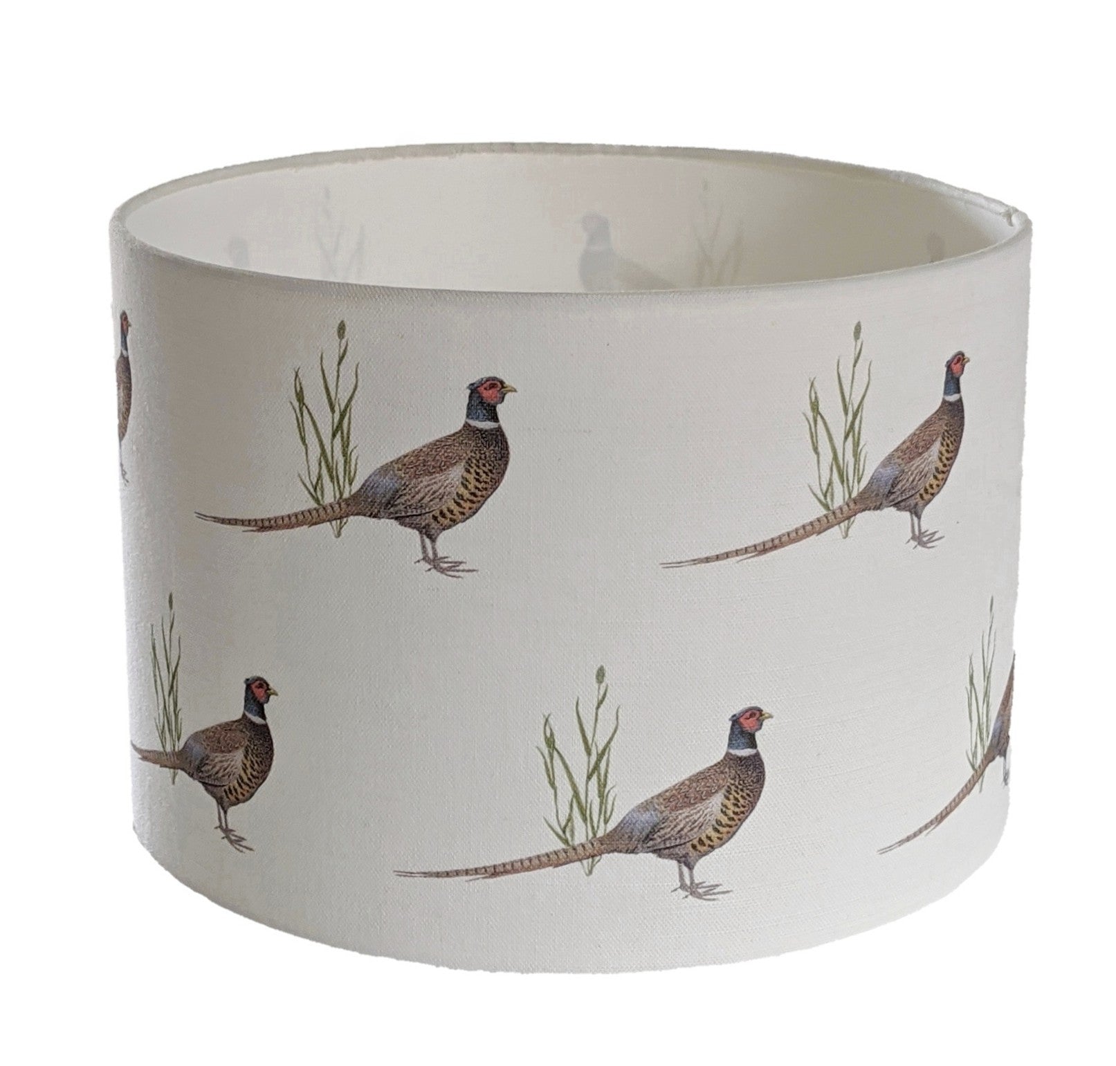 Pheasants Lampshade for a ceiling pendant -  20cm, 30cm and 40cm
