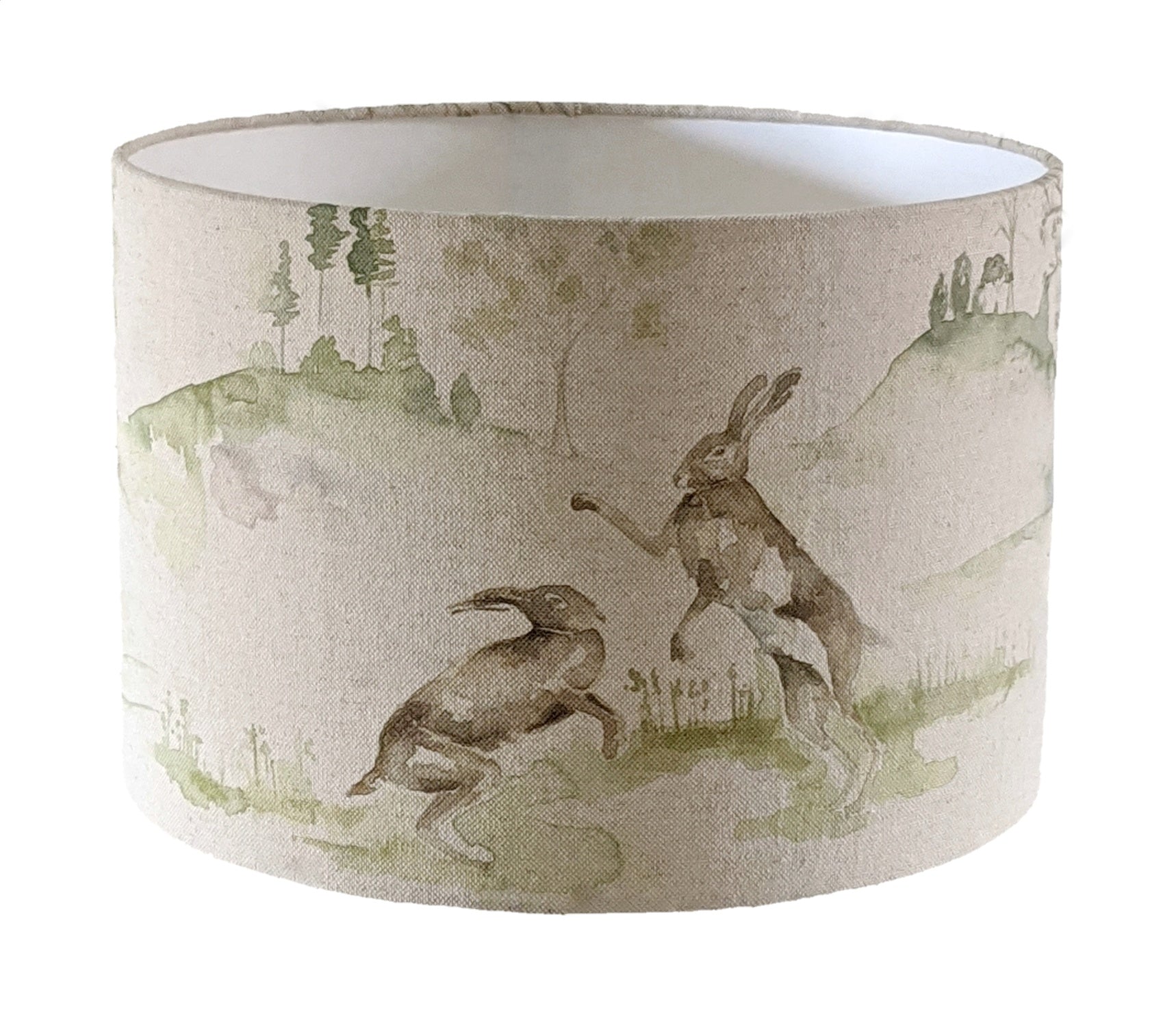 Voyage Boxing hares lampshade for a lamp -  20cm, 30cm and 40cm