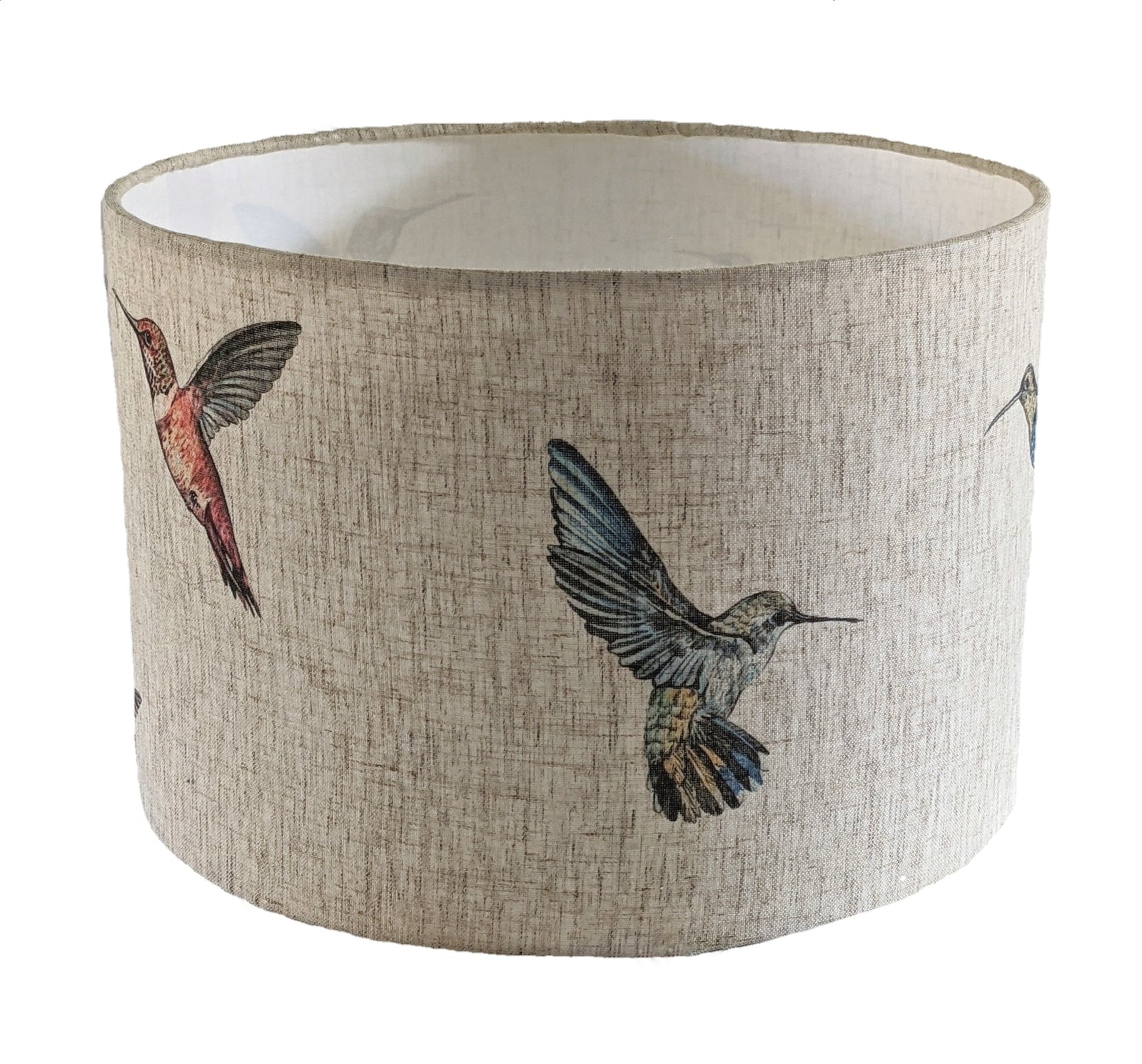 Hummingbirds lampshade for a ceiling pendant -  20cm, 30cm and 40cm