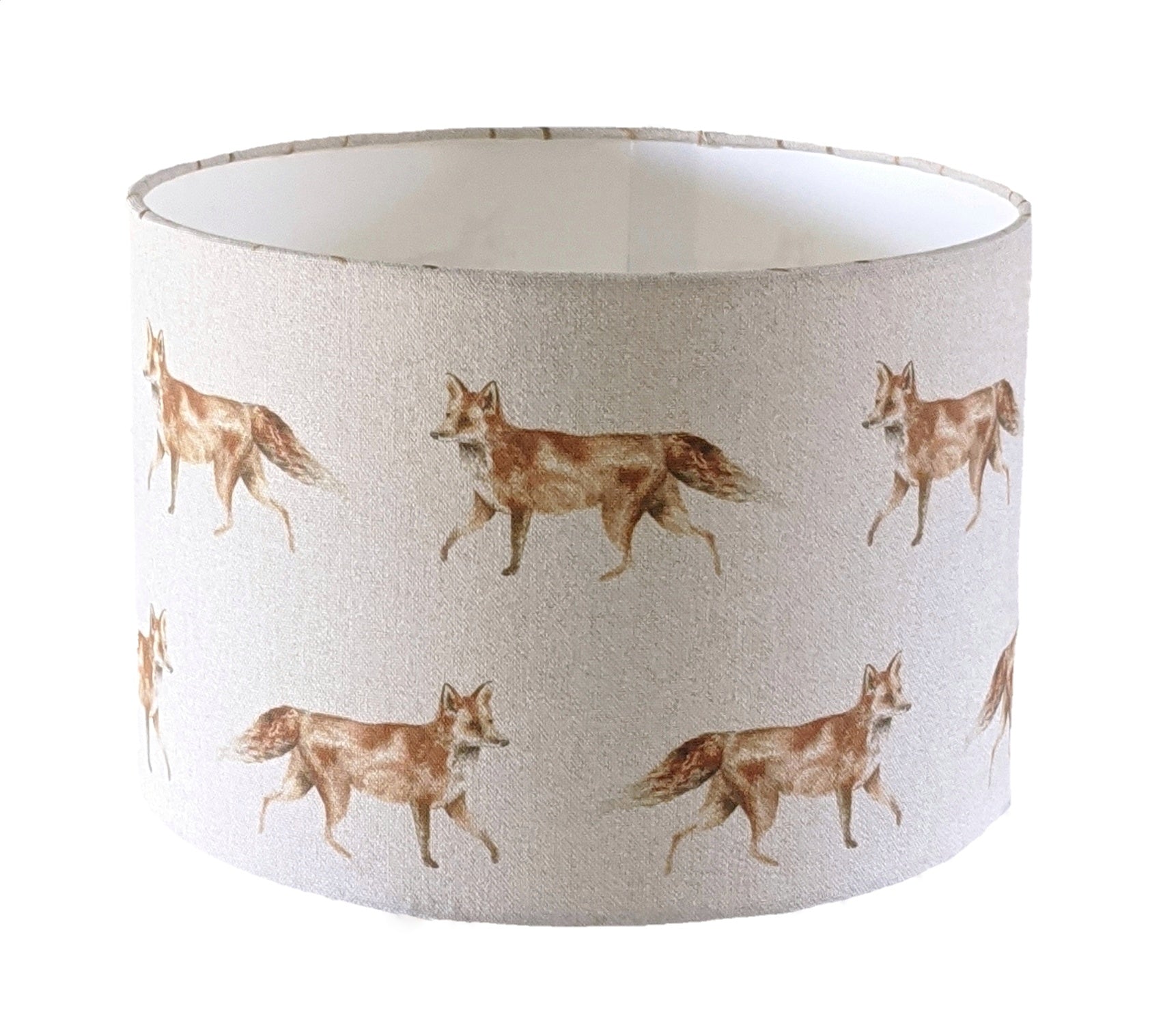 Voyage foxes lampshade for a ceiling pendant  - 20cm, 30cm and 40cm  Foxes