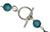 Blue Banded Agate bracelet